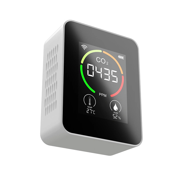 WiFi infravermelho portátil de alta qualidade do gás dióxido de carbono novo modelo CO2 Monitor de Sensor de Ar do Sensor de CO2