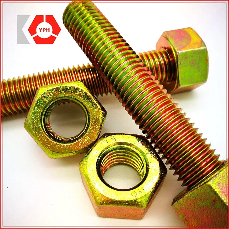 Alloy Steel Stub Bolt with Hex Nuts ASTM A193 Gr. B7/A194 Gr. 2h