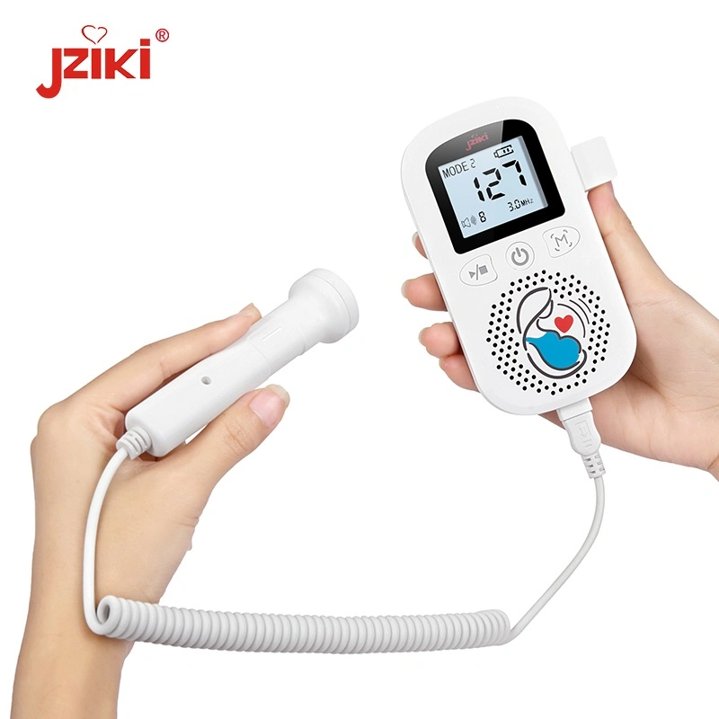 Appareils médicaux Doppler domestique appareil de cardiologie fœtale moniteur de rythme cardiaque pour bébé Écoute-bébé