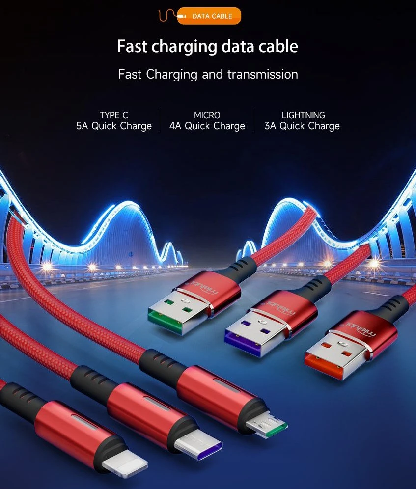 Mietubl Indicator USB Cable for Lightning Fast Charging Cable