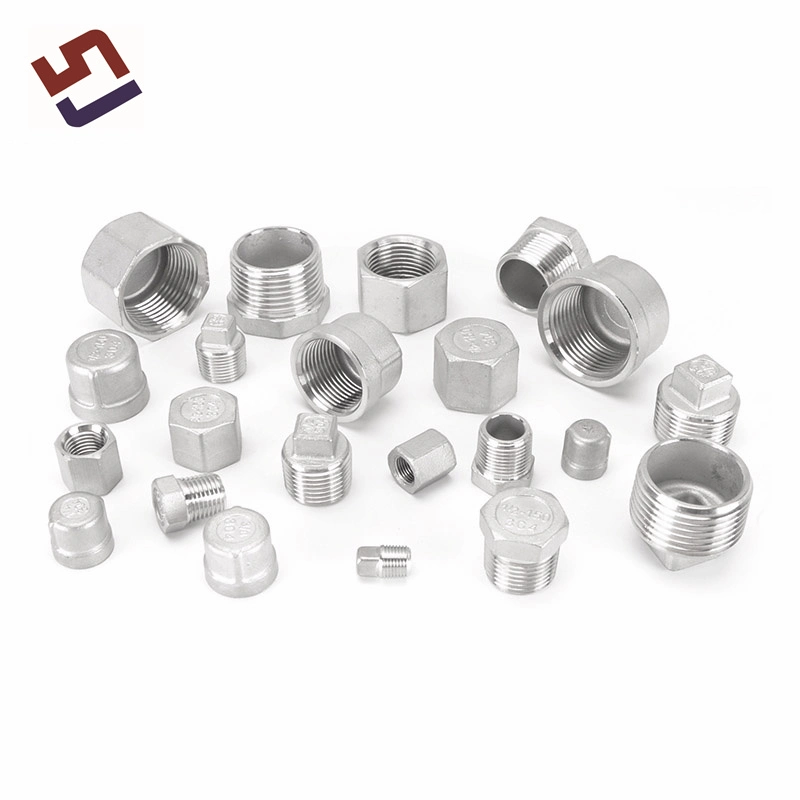 Stainless Steel 304 Thread Casting Pipe Fitting Customized Connector 90 Degree Street Exhaust Elbow Building Plumbing Materials