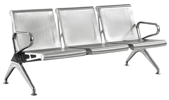 Manufacturer Steel Frame Outdoor Airport Conference School Public Hospital Waiting Room Accompany Chair Bench