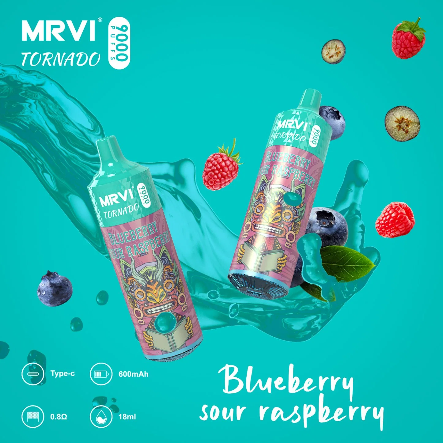 Jetable Mrvi Tornado 9000 E cigarette Randm Tornado 7000 bouffées Livraison gratuite OEM aux États-Unis et à l'UE Randm Tornado 7000 En gros à bas prix Shenzhen