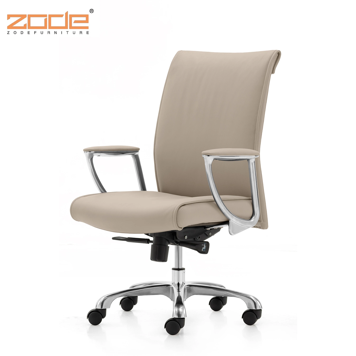 Zode Modern Home/Living Room/Office Furniture Supplier Modern PU Leather Office Armchair Visitor Computer Chair