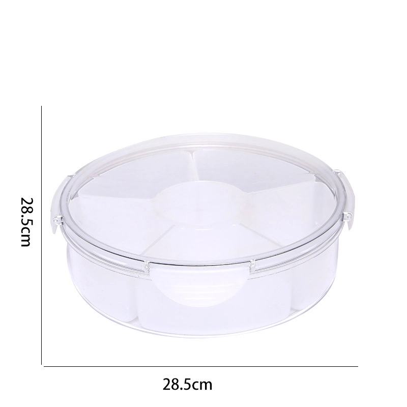 Household Transparent Divided Fruit Sealed Candy Dry Multifunctional Preservation Storage Plastic Containers