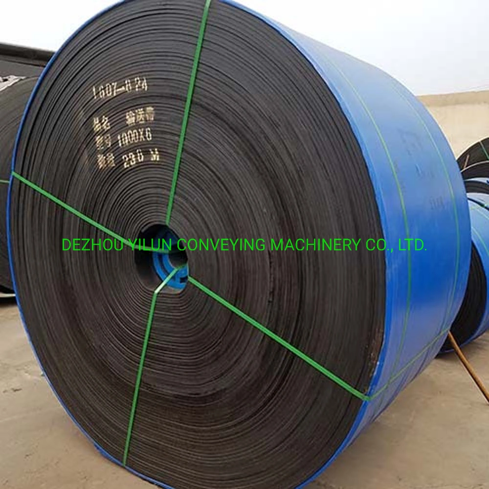 Ep Grade Rubber Conveyor Belt Used in Coal Mines, Metallurgy, Machinery, Ports, Construction, Electricity, Chemistry and Other Industries