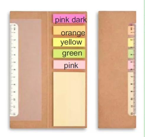 Colorful Sticky Note with Ruler for Promotional Gift