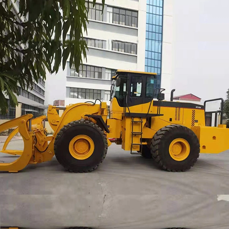 15 Tons Log Wheel Loader with Hydraulic Joystick