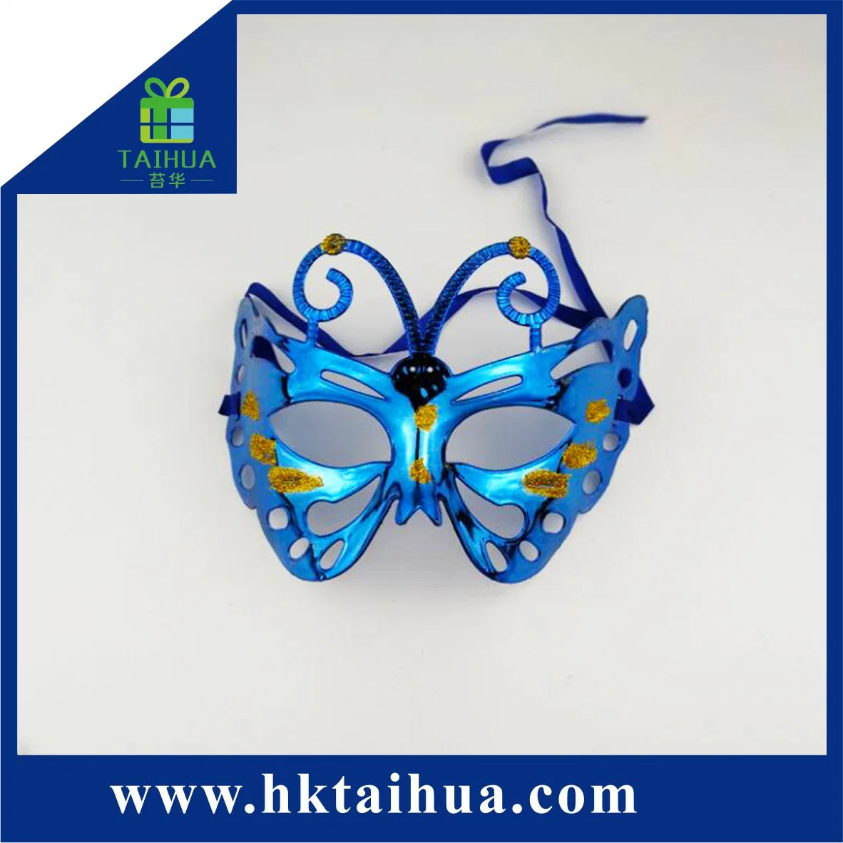 Hot Sales Feather Plastic Mask for Halloween Party