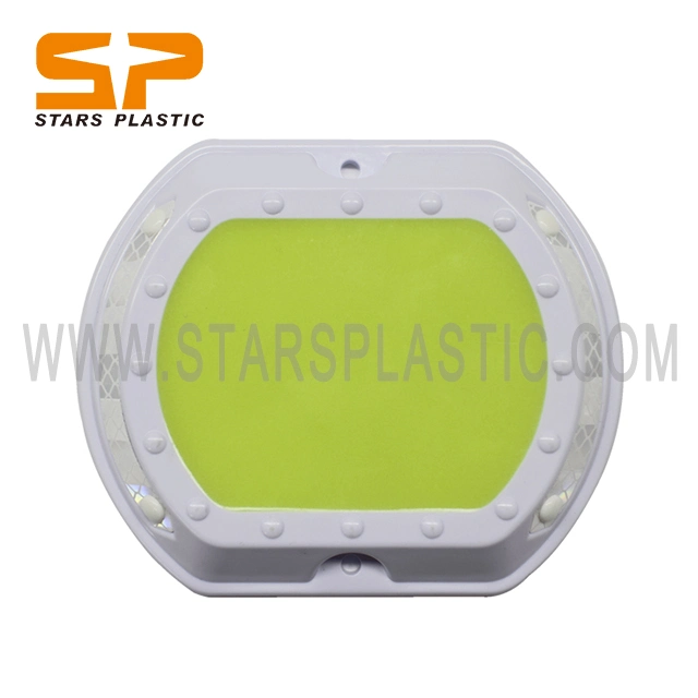 Fluorescence Marker, Plastic Reflective Road Stud for Traffic Safety