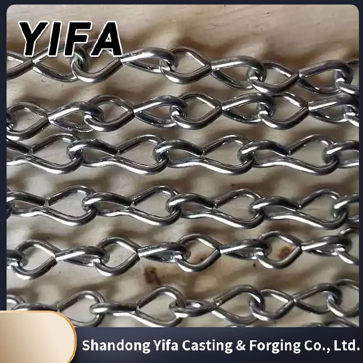 Made in China High Quality Rigging Hardware Galvanized Oval Double Jack Chain