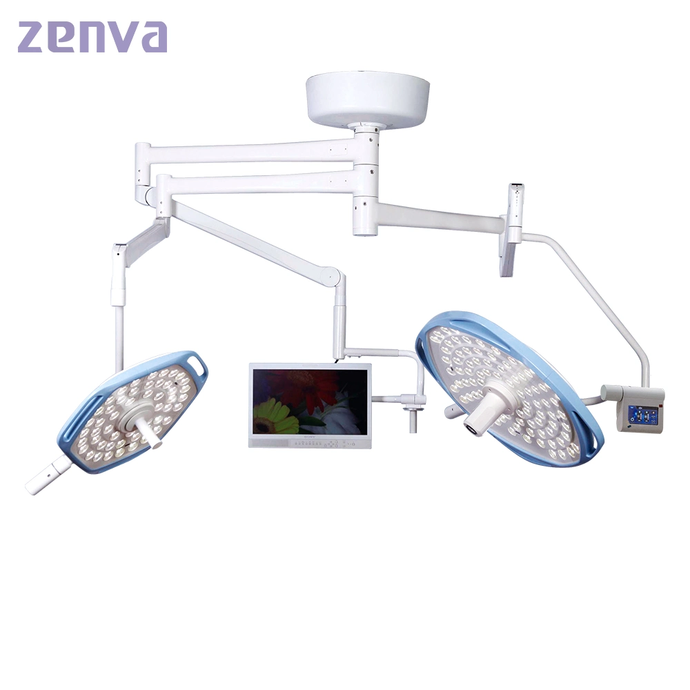 2023 Hot Sale Surgical Lamp Operation Room Lamps for Export Shadowless Ot Double Arm Lamp 7500/5500