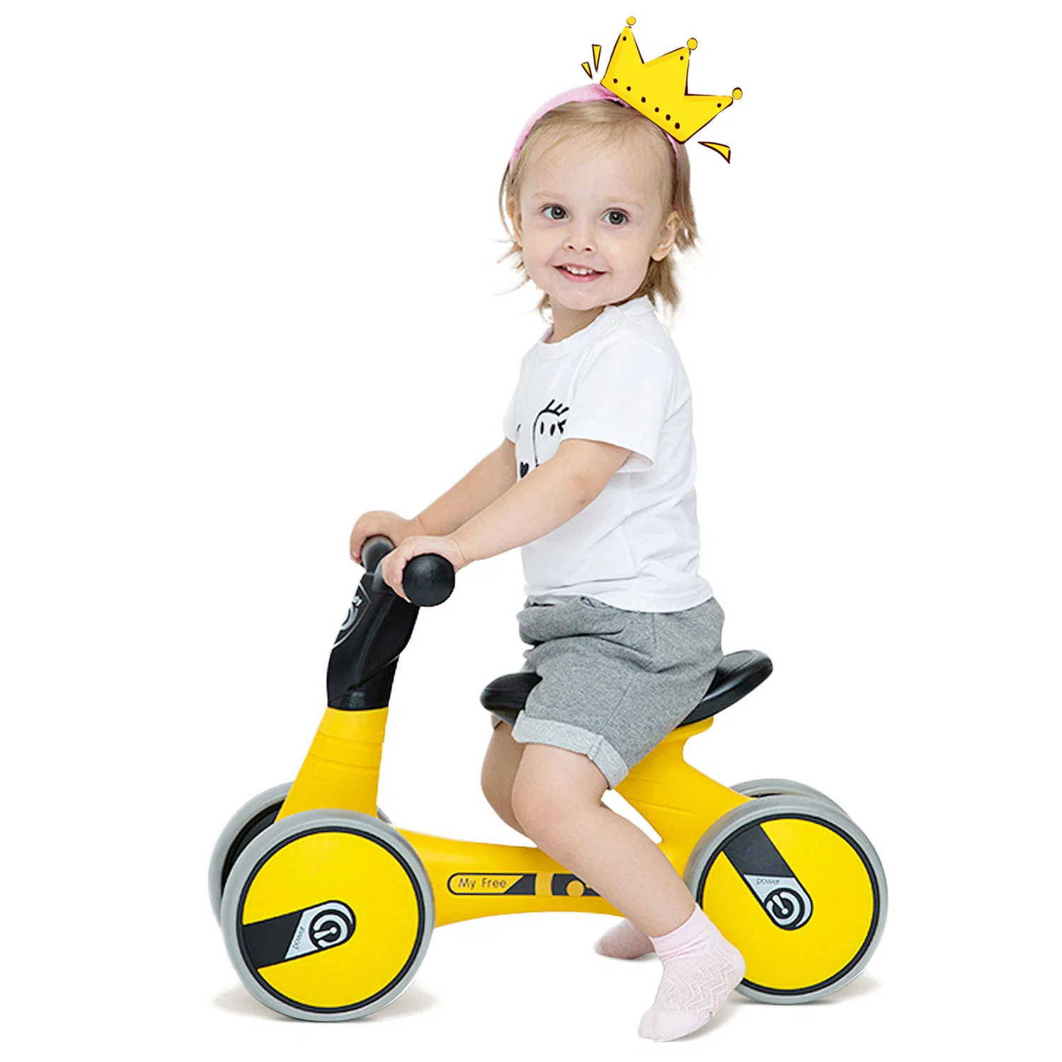 Детская обувь Push Mini Baby Balance Bike в беге На автомобиле Детские игрушки 2-4 лет