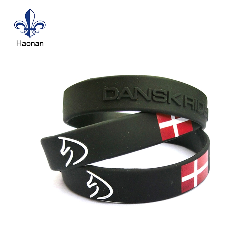 Custom Security Activity Silicone Bracelet for Promotional Gifts