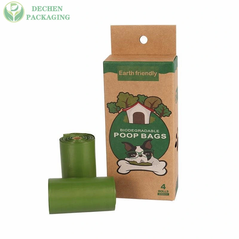 Saco sacos de resíduos descartáveis Epi Dog biodegradáveis Poop ecológicos