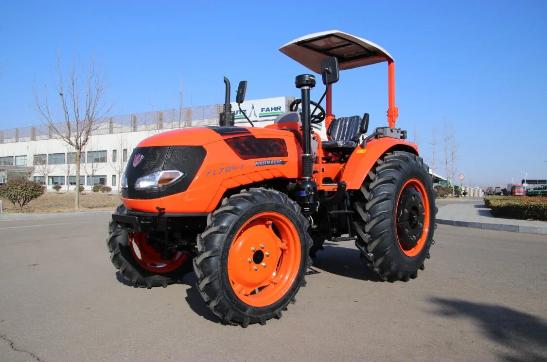 70hp 4WD Deutz-Fahr Schauspieler Farmlead Sinopard Landtechnik Landwirtschaftliche Maschine Anbaugeräte Traktoren