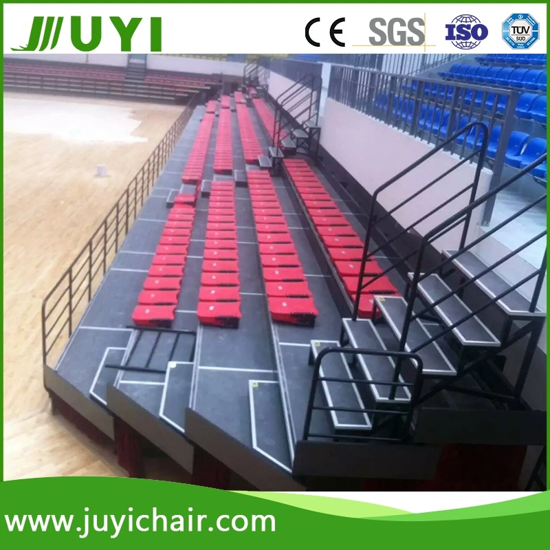 Floor Mounted Telescopic Seats Retractable Seating Gym Bleacher Seating System Jy-769