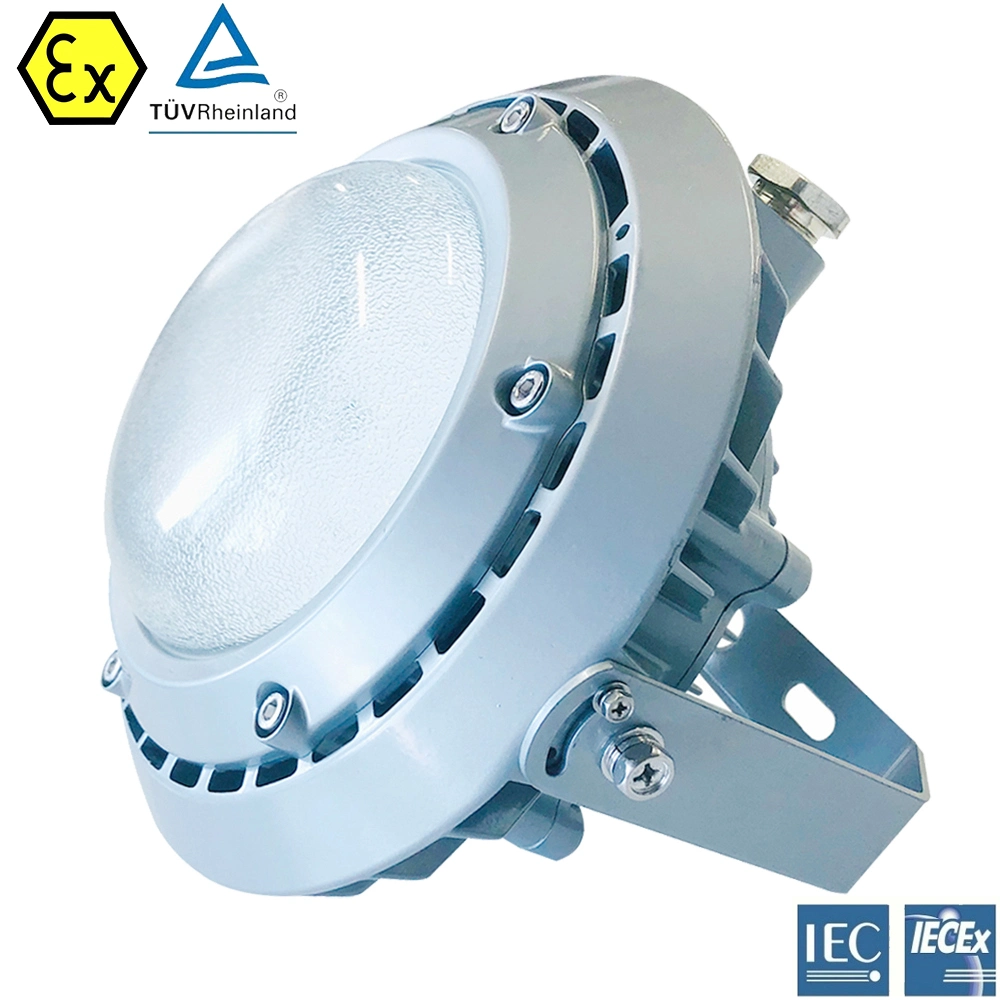 LED Explosion Proof Atex Lamps for Hazardous Chemical Gas Dust Industry IP66 Waterproof Explosive Painting Workshop