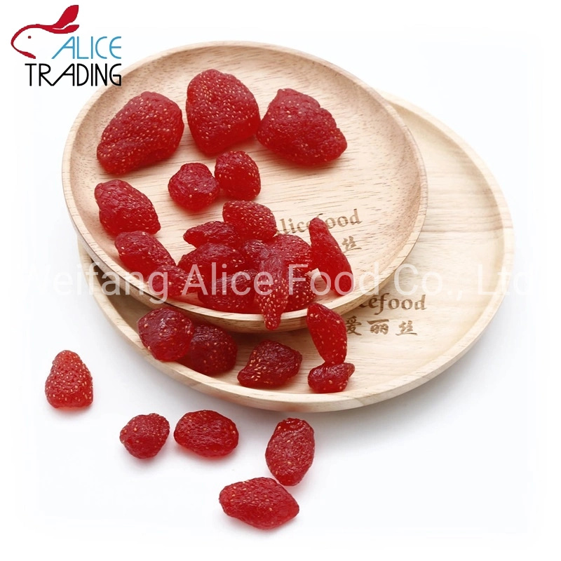 La qualité de la Chine de gros en vrac air séché préservé fraise confits fraise séchés