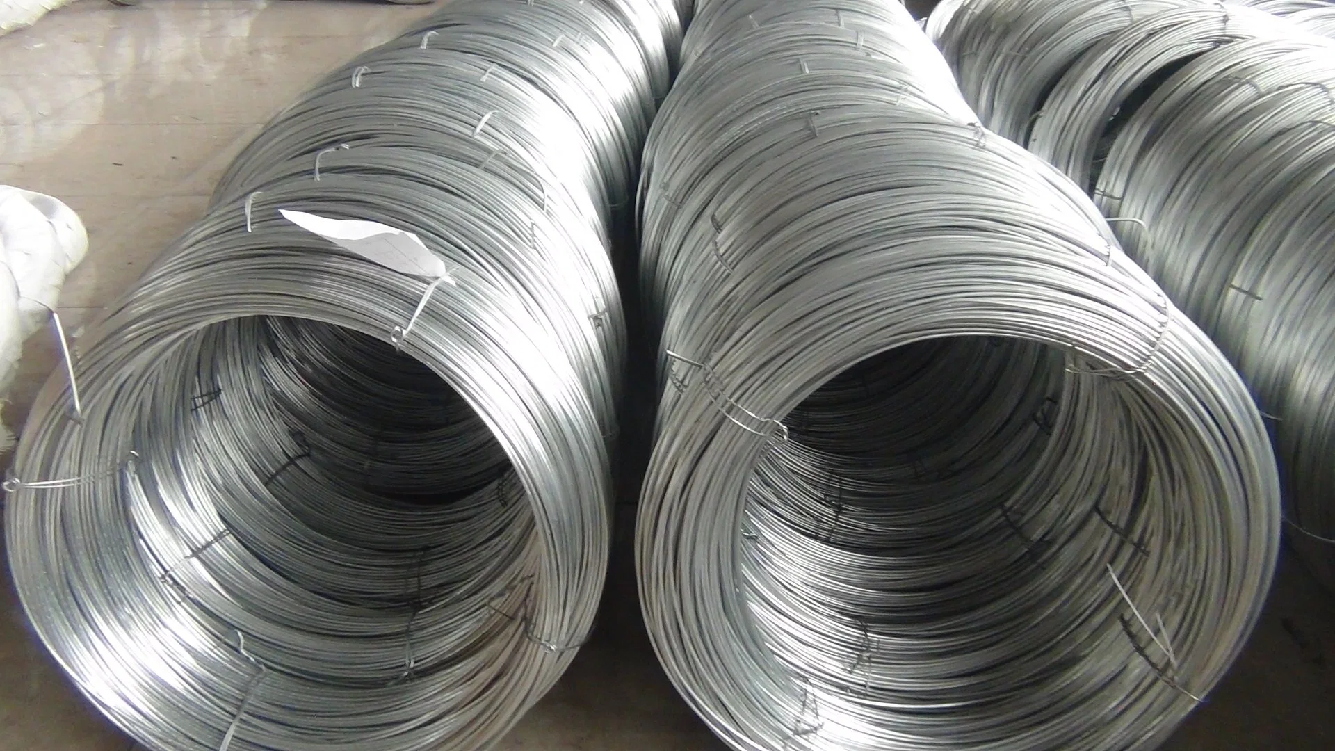 1.44-4.77mm High Carbon Hot Dipped Galvanized Steel Wire for Electrical Usage /ACSR/ Power Cable