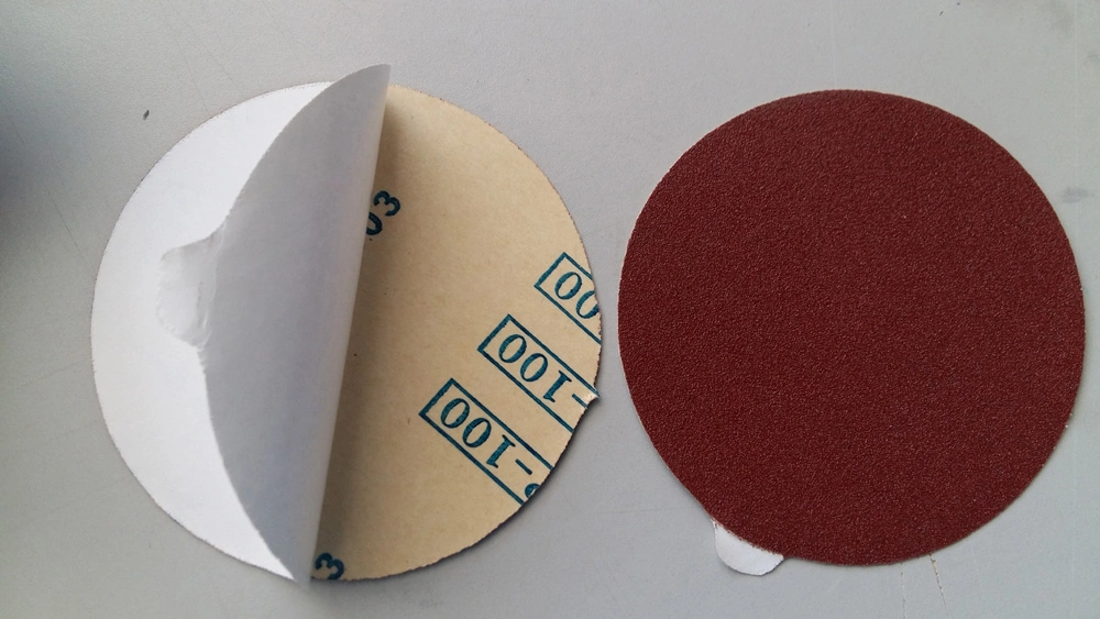 4"/4.5"/5"/6"/7" Aluminium Oxide (Alox) Psa Disc for Wood/Drywall/Paint/Metal