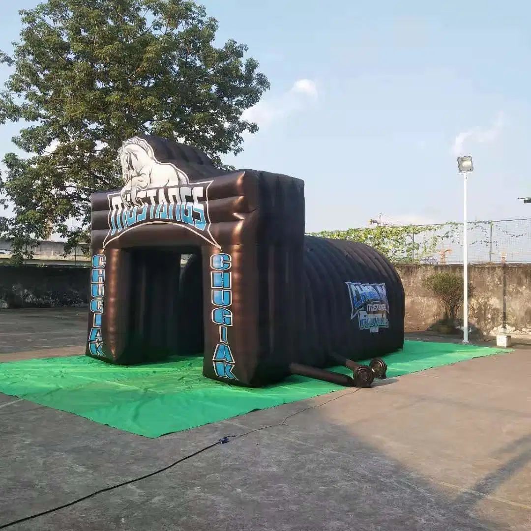 Custom Inflatable Lion Tunnel Advertising Inflatable Sport Tunnel