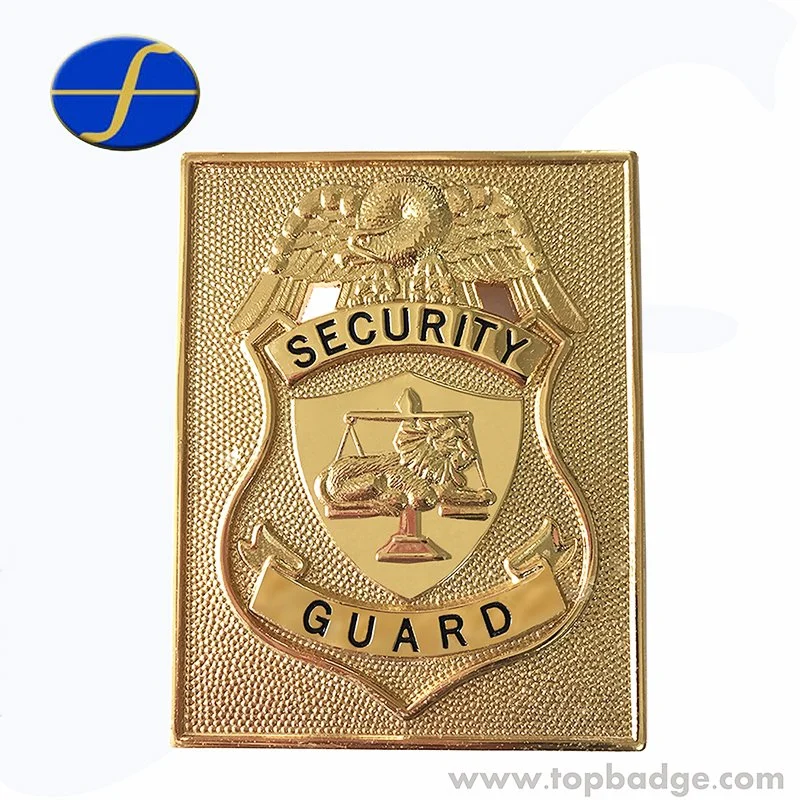 Promotional Police Shield Button Badge High quality/High cost performance Custom Lapel Pin