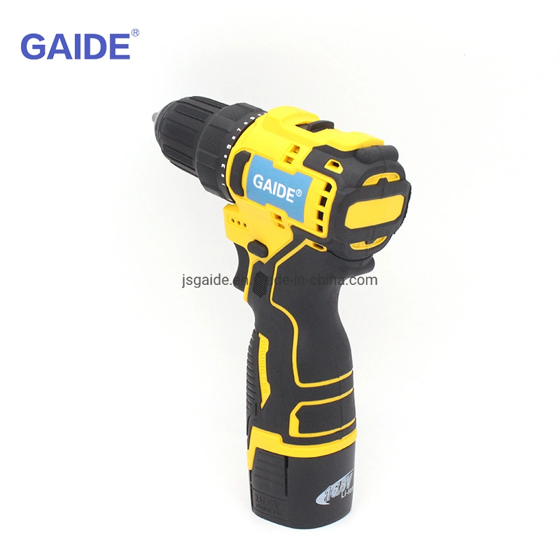 Gaide Small Cordless Drill 18V Cordless Drill Wood or Steel Brushless Motor with Lithium Battery