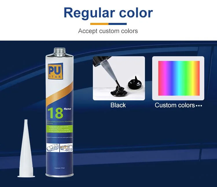 PU Polyurethane Sealant Adhesive Waterproof Silicone Sealant for Car Windshield Auto Glass Adhesive Glue