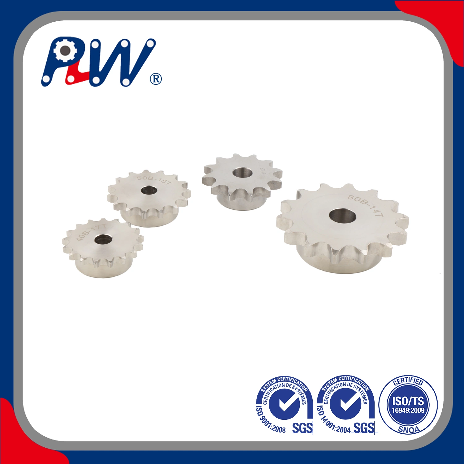 Made-to-Order Agricultural Machinery ANSI or DIN Transmission Sprocket with America Standard