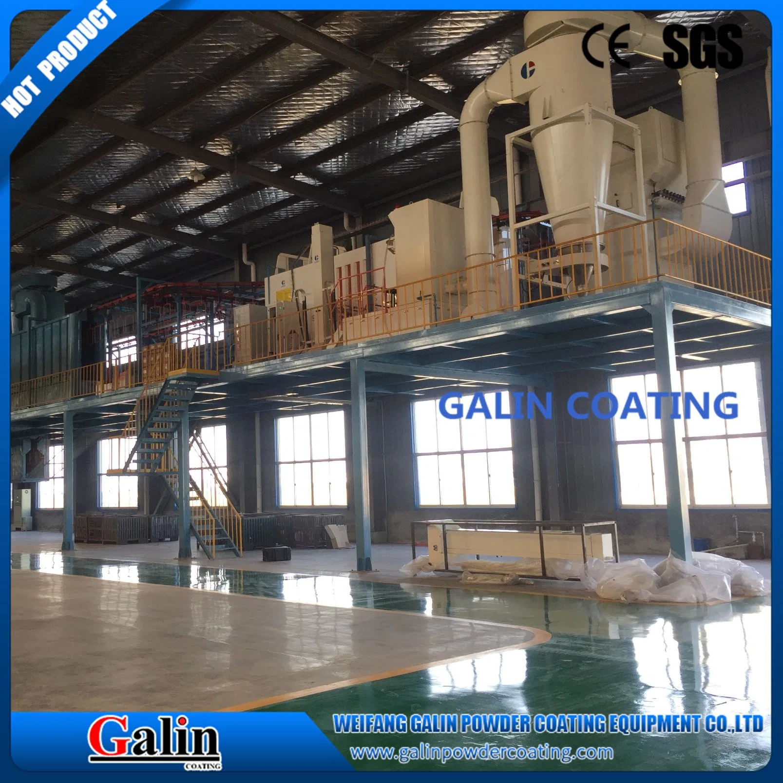 Hurricance Recovery System for Powder Coating Line