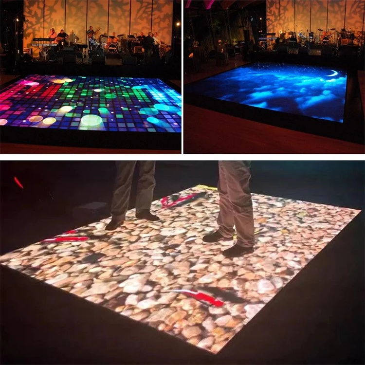 500mm X 500mm LED Floor Panel P3.91 P4.81 Floor LED Display