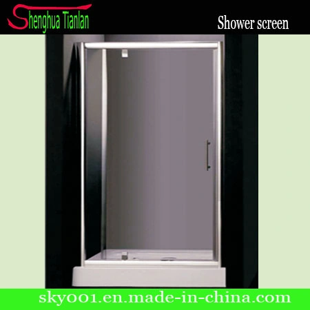 Low Tray Rectangle Fiberglass Simple Shower Cubicle (TL-405)