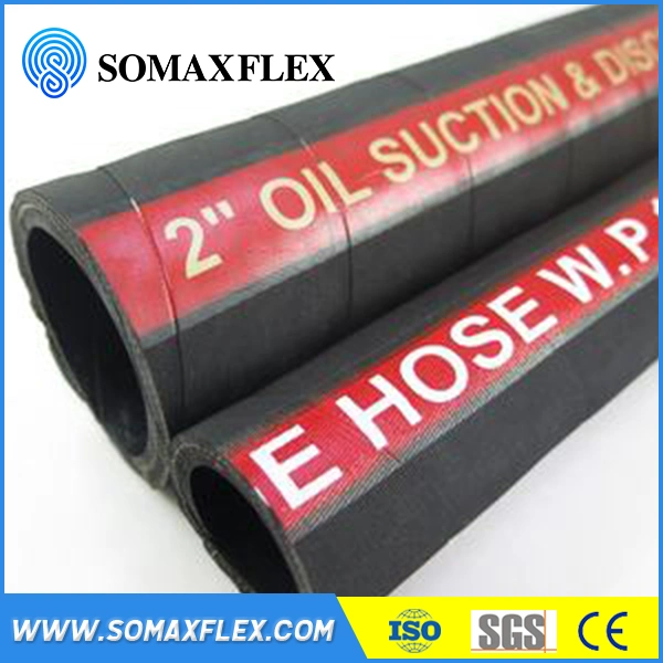 Flexible High Pressure Hose SAE 100 R4 Industrial Rubber Fuel Oil Suction Hose/Hydraulic Hose R4 Factory