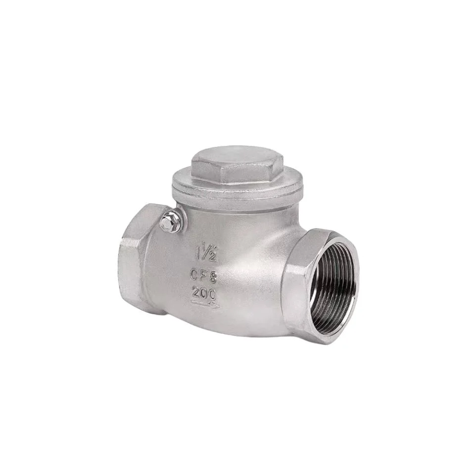 DN50 Stainless Steel 304 Metal Seated Swing Check Valve