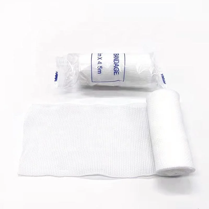 Disposable White Medical Elastic PBT Conforming Bandage with ISO CE Approved