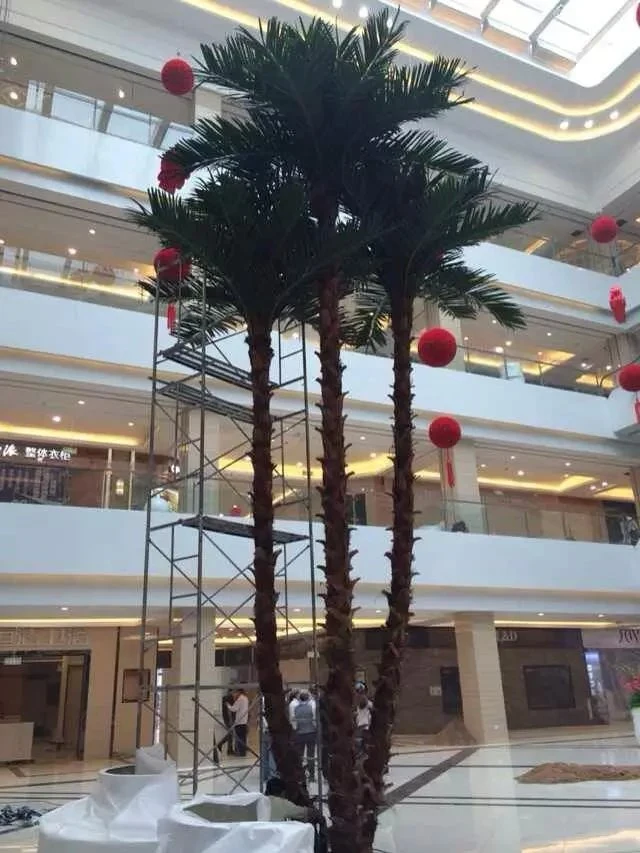 Factory Wholesale/Supplier Artificial Washington Palm Tree for Indoor Outdoor Decoration