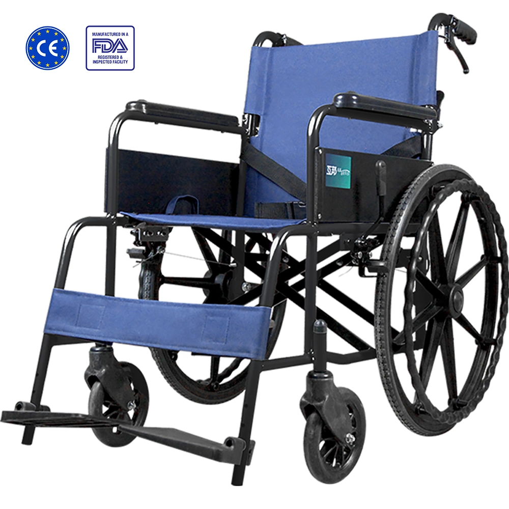 Durable Aluminum Wheelchair Lightweight Wheelchair Very Light Foldable Manual Wheelchair