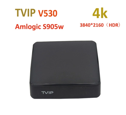 530 Tvip original S905W 1G 8G Linux TV Box IPTV Streaming Ott Tvip V. 530 Linux 3D TV Box Set Top S-Box