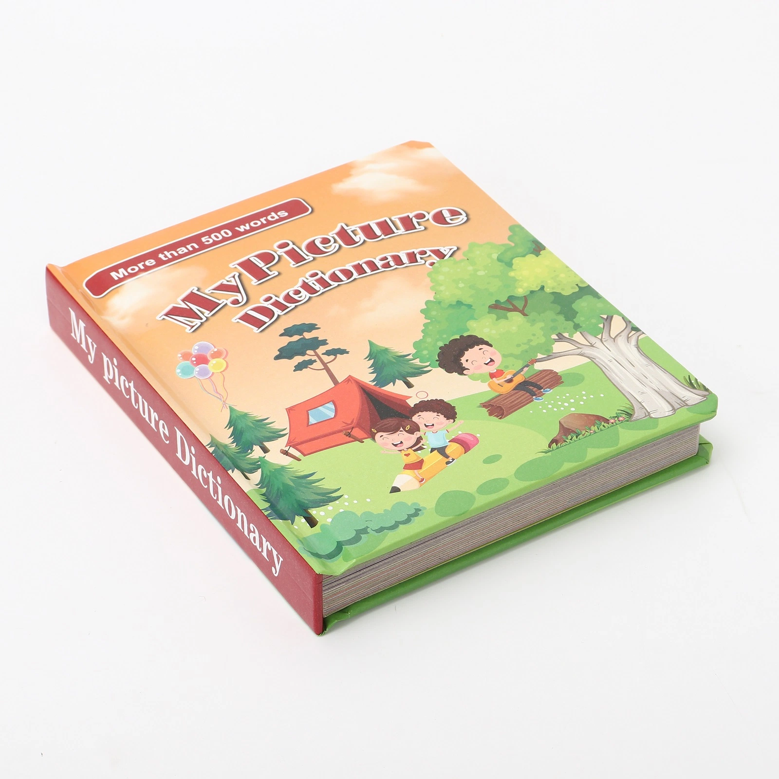 High quality/High cost performance  Books Childrens Custom Coloring Board Photo Children Cardboard Book Printing