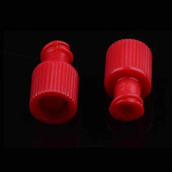 Juego de jeringas Luer Lock desechables para tapones rojos Combi