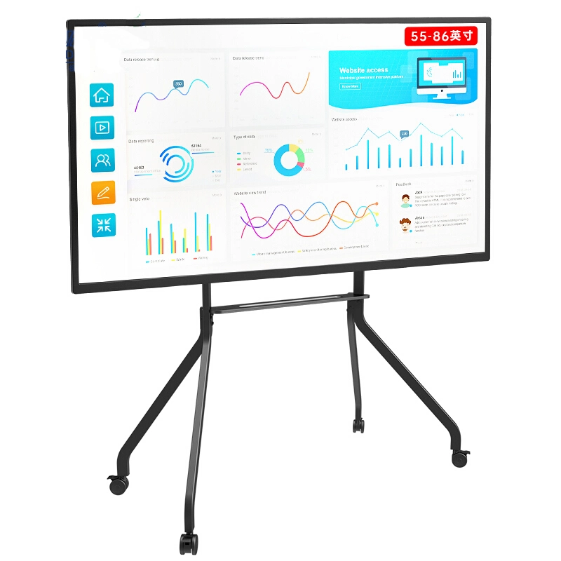 Mobile Stand Trolley Apply for Teaching Digital Smart Board