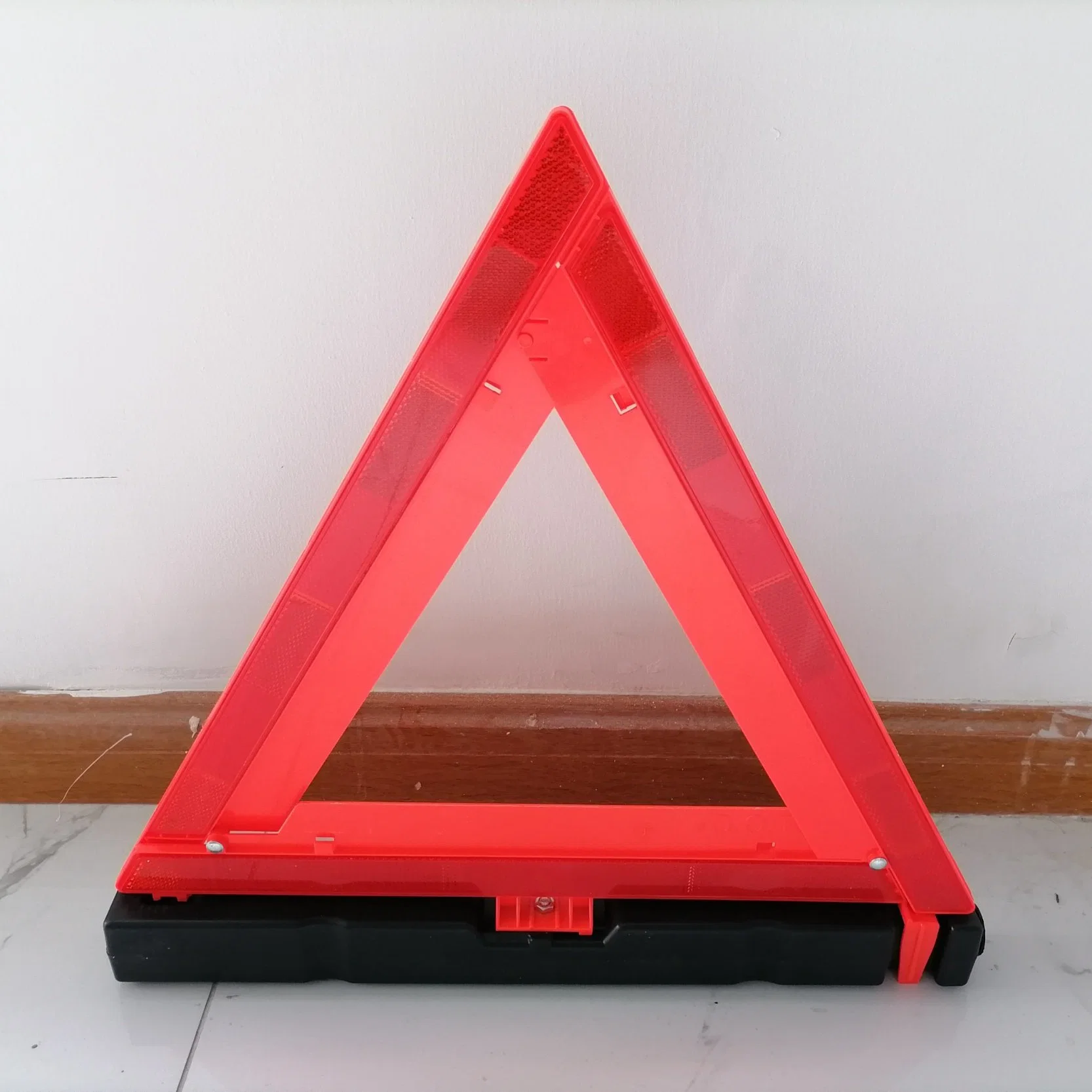 Triangle Warning Traffic Safety Sign Red Reflective Warning Triangle