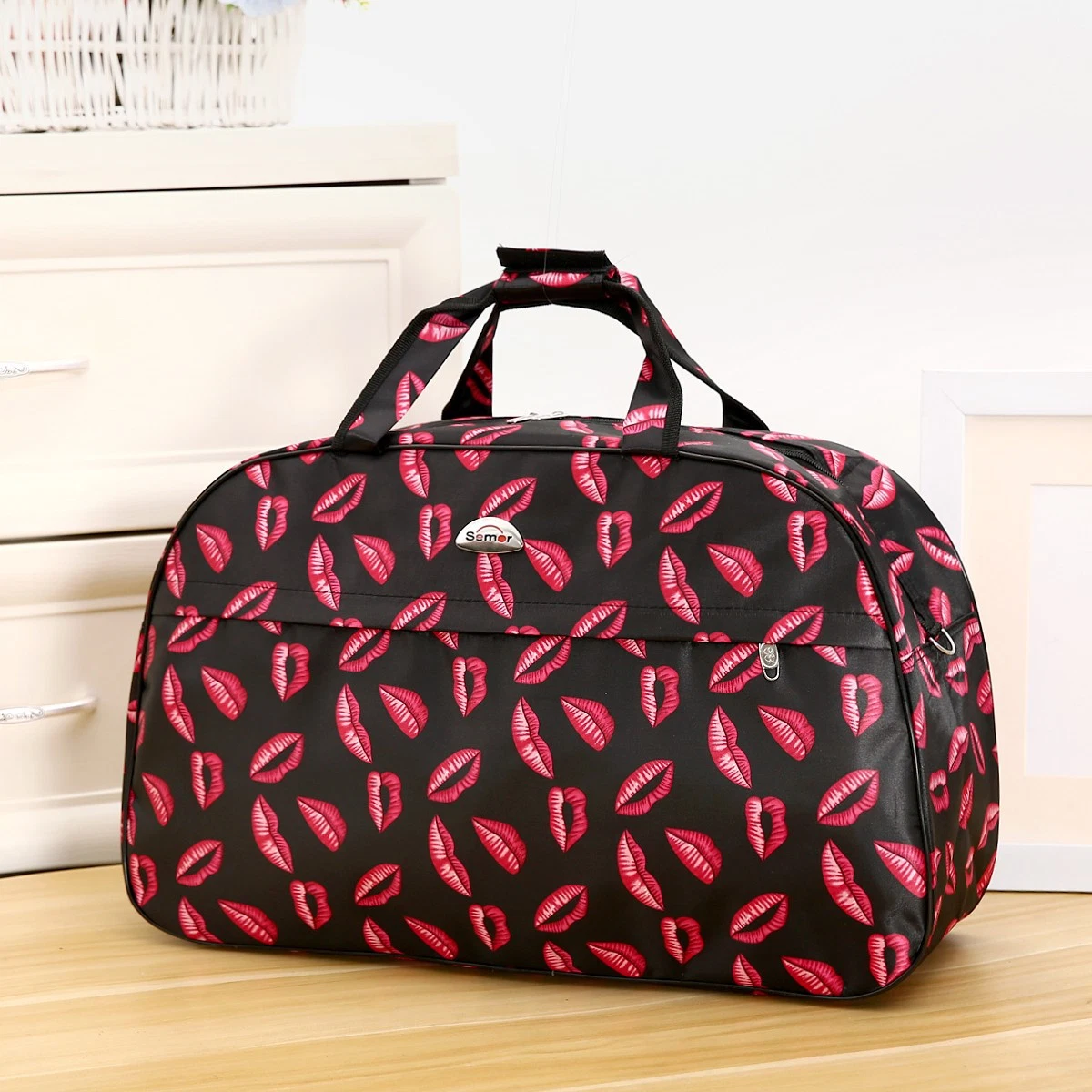 Waterproof Unisex Foldable Duffle Bag OEM Organizers Large Capacity Packing Cubes Portable Luggage Bag Travel Bag