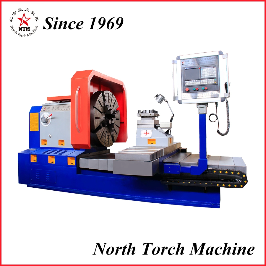 Professional CNC Lathe with Full Metal Cover and Automatic Chip Chain Conveyor (CK64125)