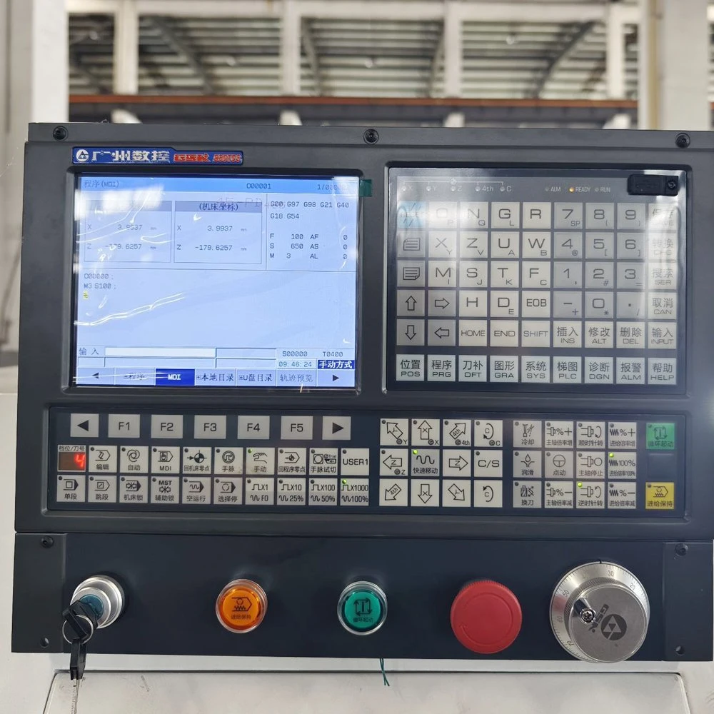 Ck6150 Auto Feed Mini Flat Bed CNC Lathe Machine Price for Metal with GSK/Siemens/Fanuc Control