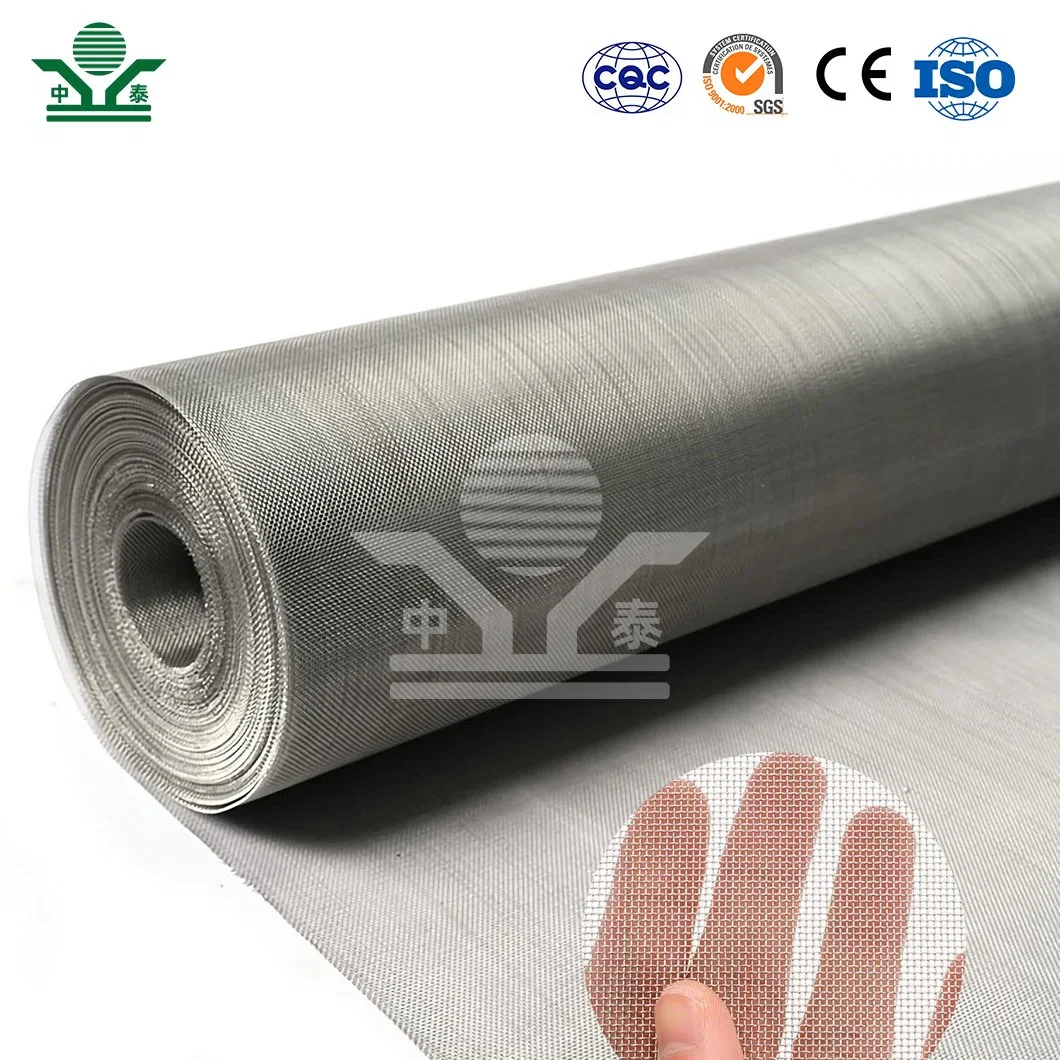 Zhongtai Anti Mosquito Window Screene China Manufacturers 1mm Stainless Steel Wire Mesh 50m or Customized Aluminium Insect Screen