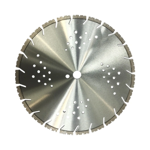 Laser Welded Diamond Tools for Professional Cutting Saw Blade with Turbo Segments