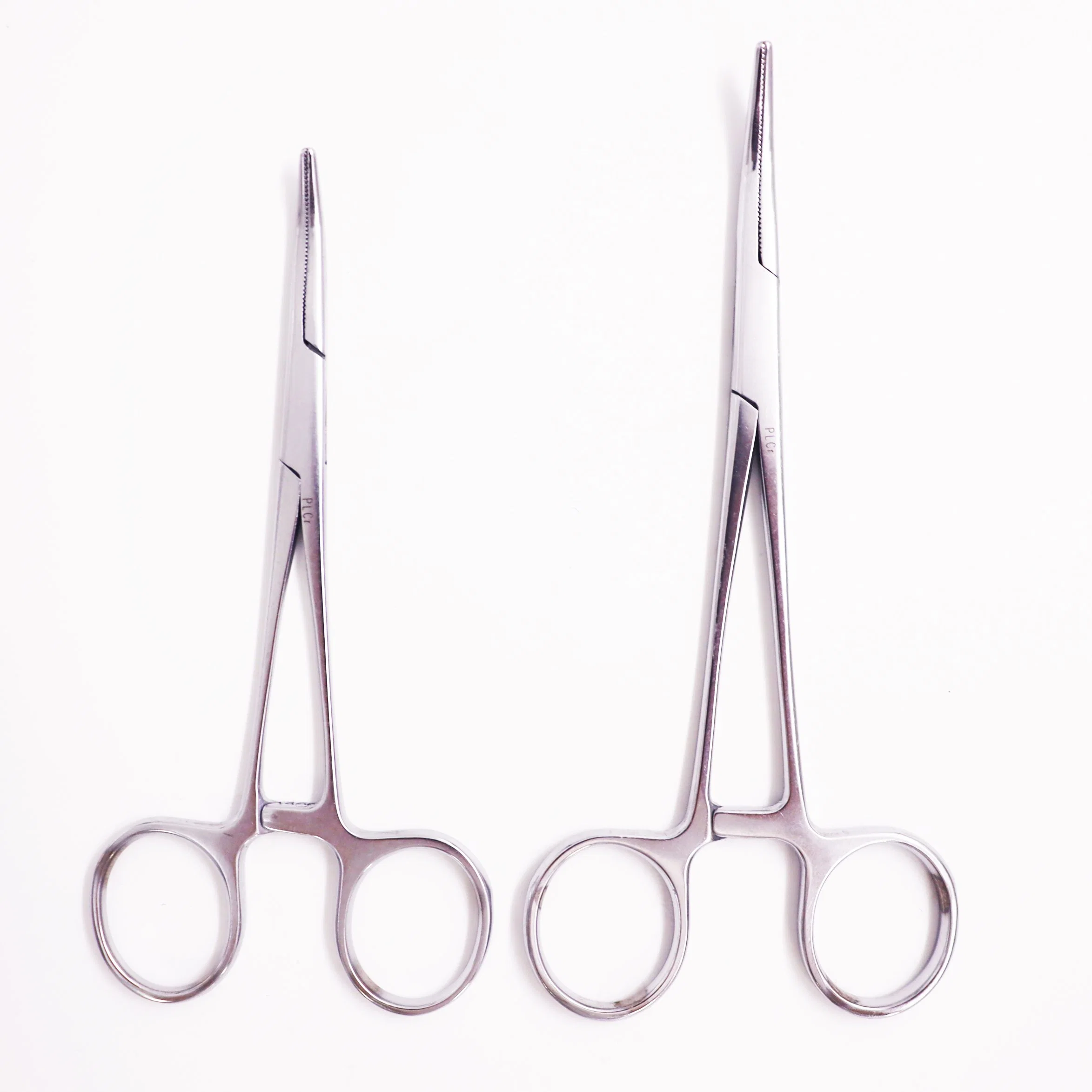 Surgical Medical Operating Device Hemostatic Forceps Plier of Curved Tips