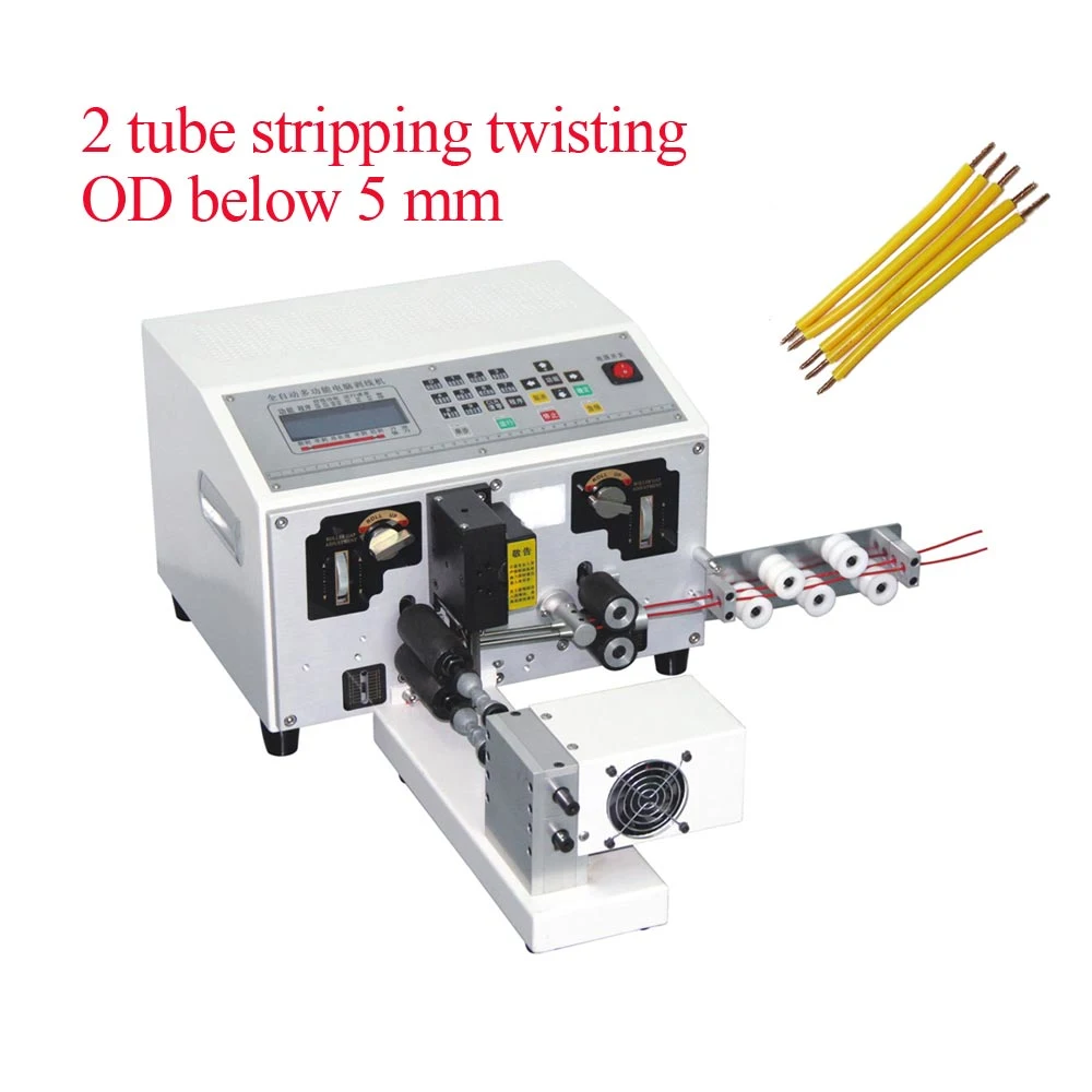 Double Wire Cable Wire Cutting Stripping Twisting Machine for Stripping